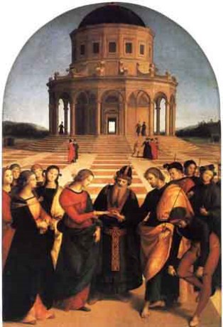 Рис.28 - "Венчание Девы Марии" (1504).