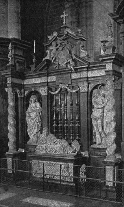 Рис. 147 - Гробница епископа Антона Триеста работы Иеронима Дюкенуа. По фотографии изд. Зеемана в Лейпциге