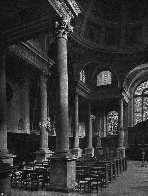 Рис. 191 - Церковь Сен Стефен в Лондоне, построенная Кристофером Реном