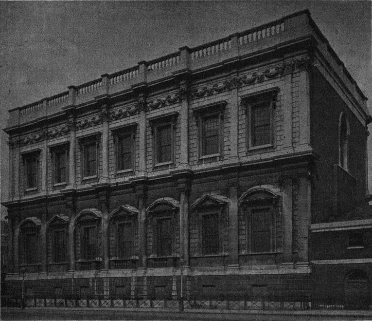 Рис. 188 - Банкетинг-Хауз в Лондоне. построенный Иниго Джонсом