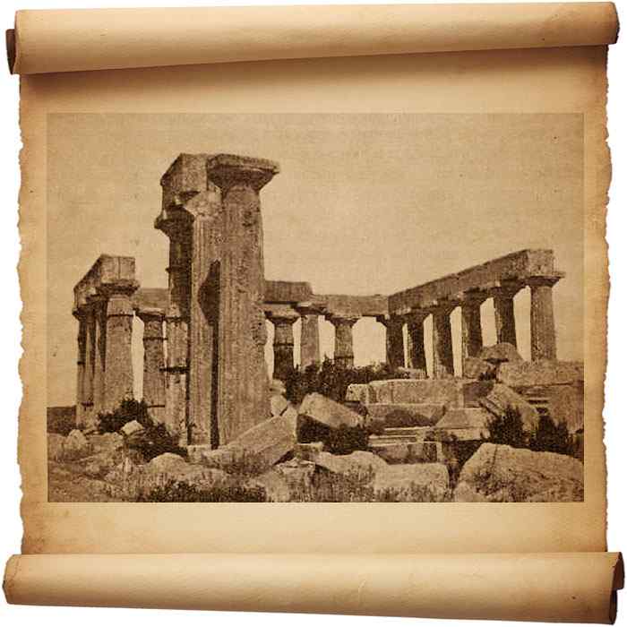 Рис. 215 - Эгинский храм Афины. С фотографии