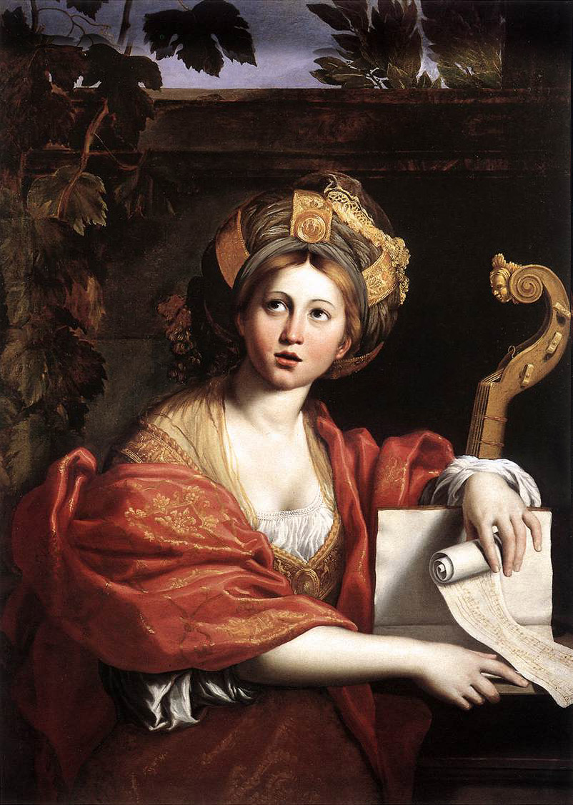 Рис. 106 - "Кумская Сивилла" Доменикино в палаццо Боргезе в Риме.