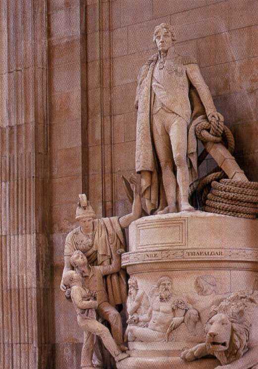 Рис. 234 - Памятник Нельсона работы Джона Флаксмана в соборе св. Павла в Лондоне