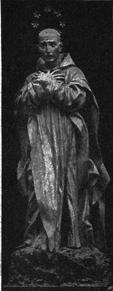 Рис. 133 - Св. Бруно работы Хосе де Мора, в Чертозе в Гранаде. По фотографии Лорана в Мадриде