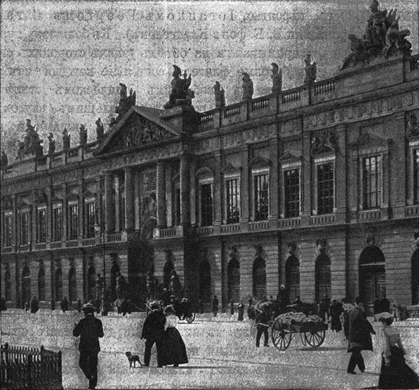 Рис. 186 - Берлинский цейхгауз, построенный Франсуа Блонделем и Иоганном Арнольдом Нерингом