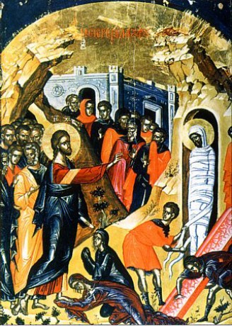 Рис.35 - "Воскрешение Лазаря" (1519)