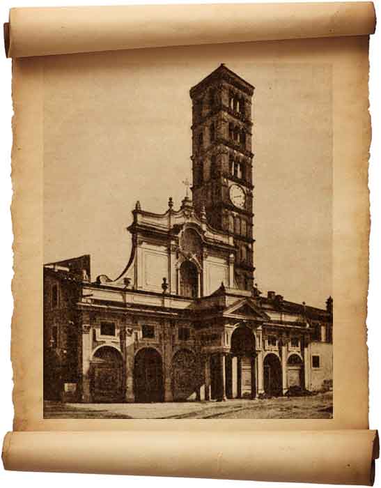Рис. 76. Церковь Санта-Мария ин Козмедин в Риме.